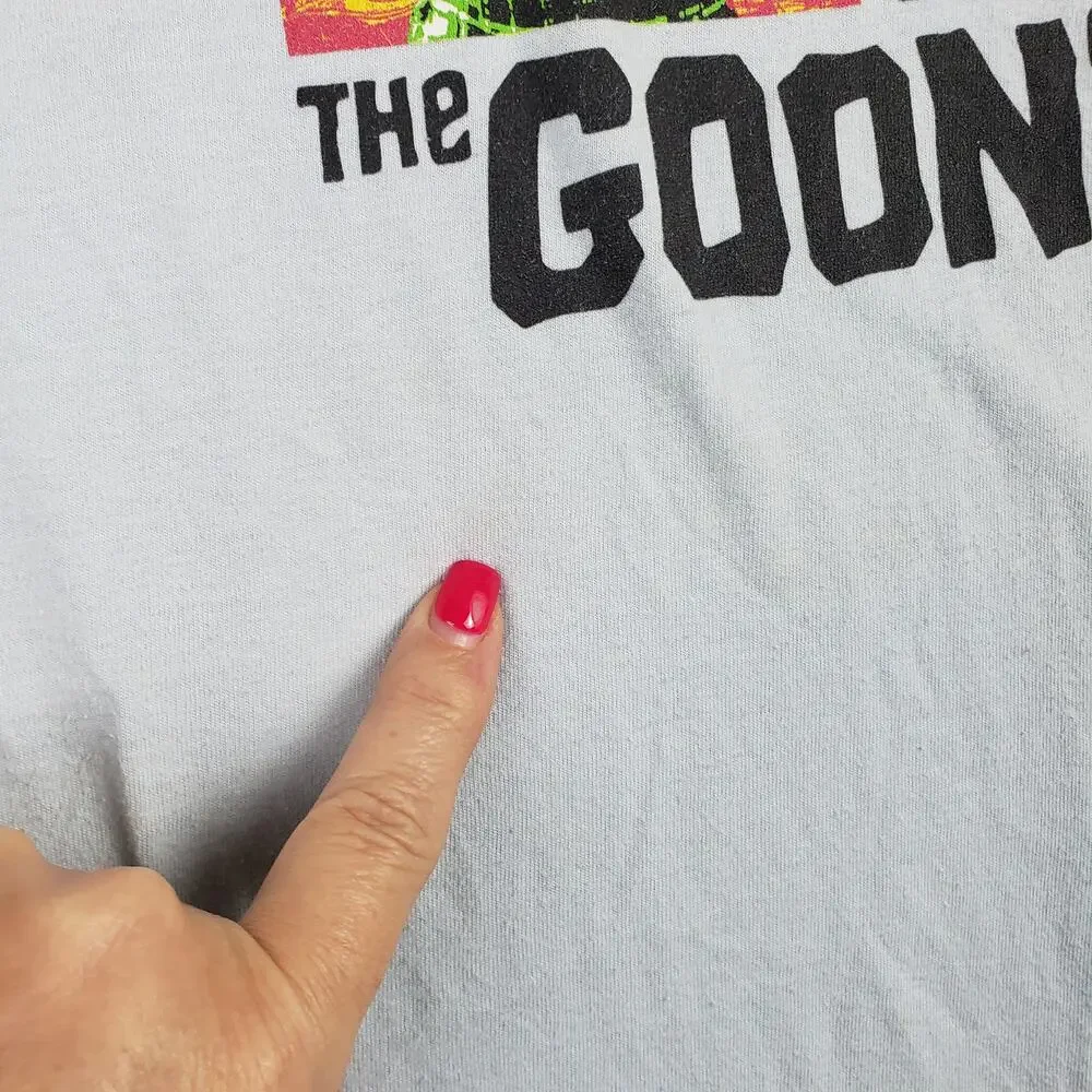 The Goonies Size L This Is Our Time Graphic Tee Character Pop Art‎ 80s Nostolgia